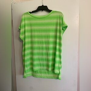 Ginger G. Neon Stripe Top- Size M